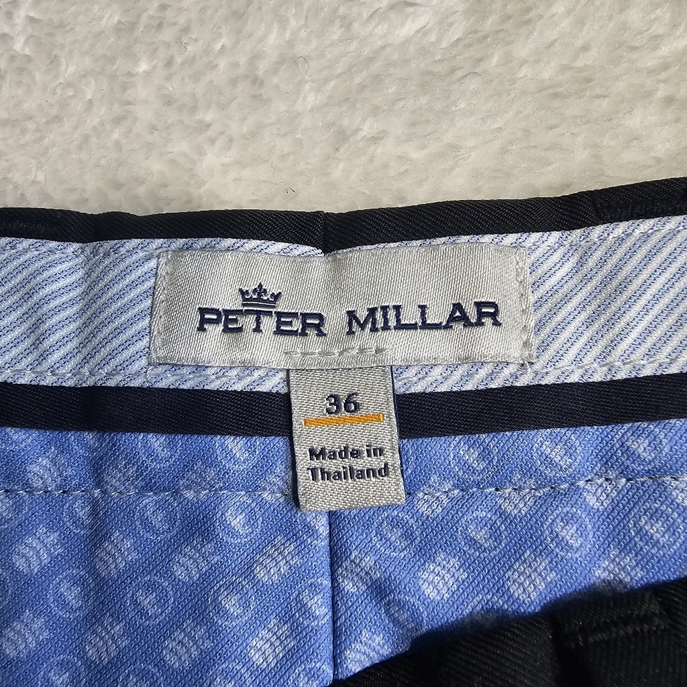Peter Millar - Salem Performance Short - 36- Black - Picture 4 of 7